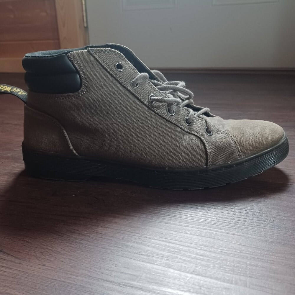 Dr. Martens Plaza Men’s Canvas Boots – Size US 10 (Like New)
